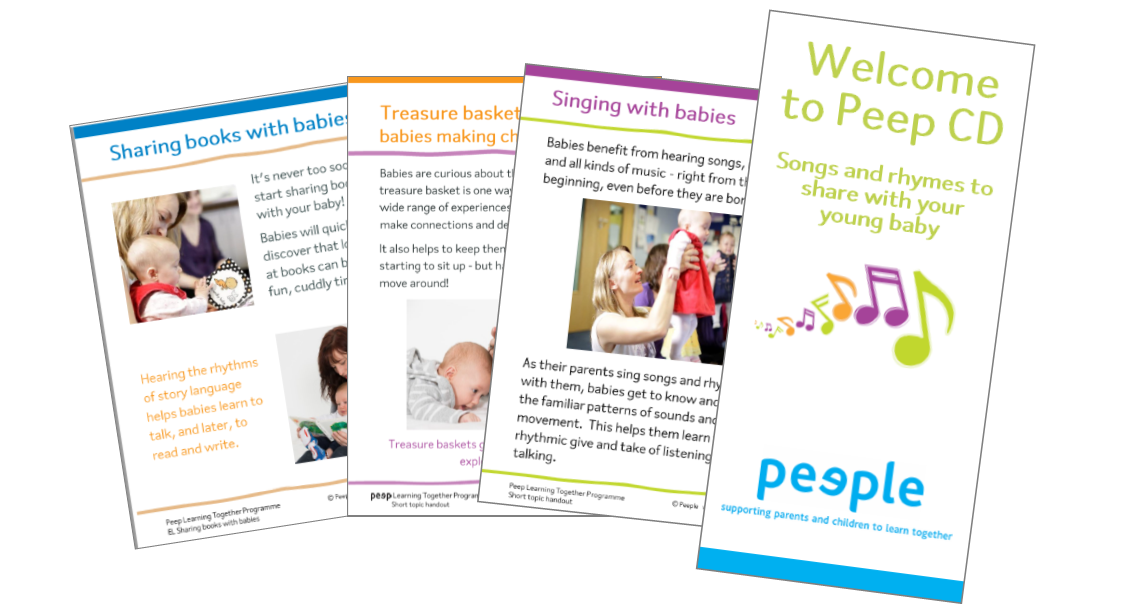 Baby pack leaflets (with Welcome CD)
