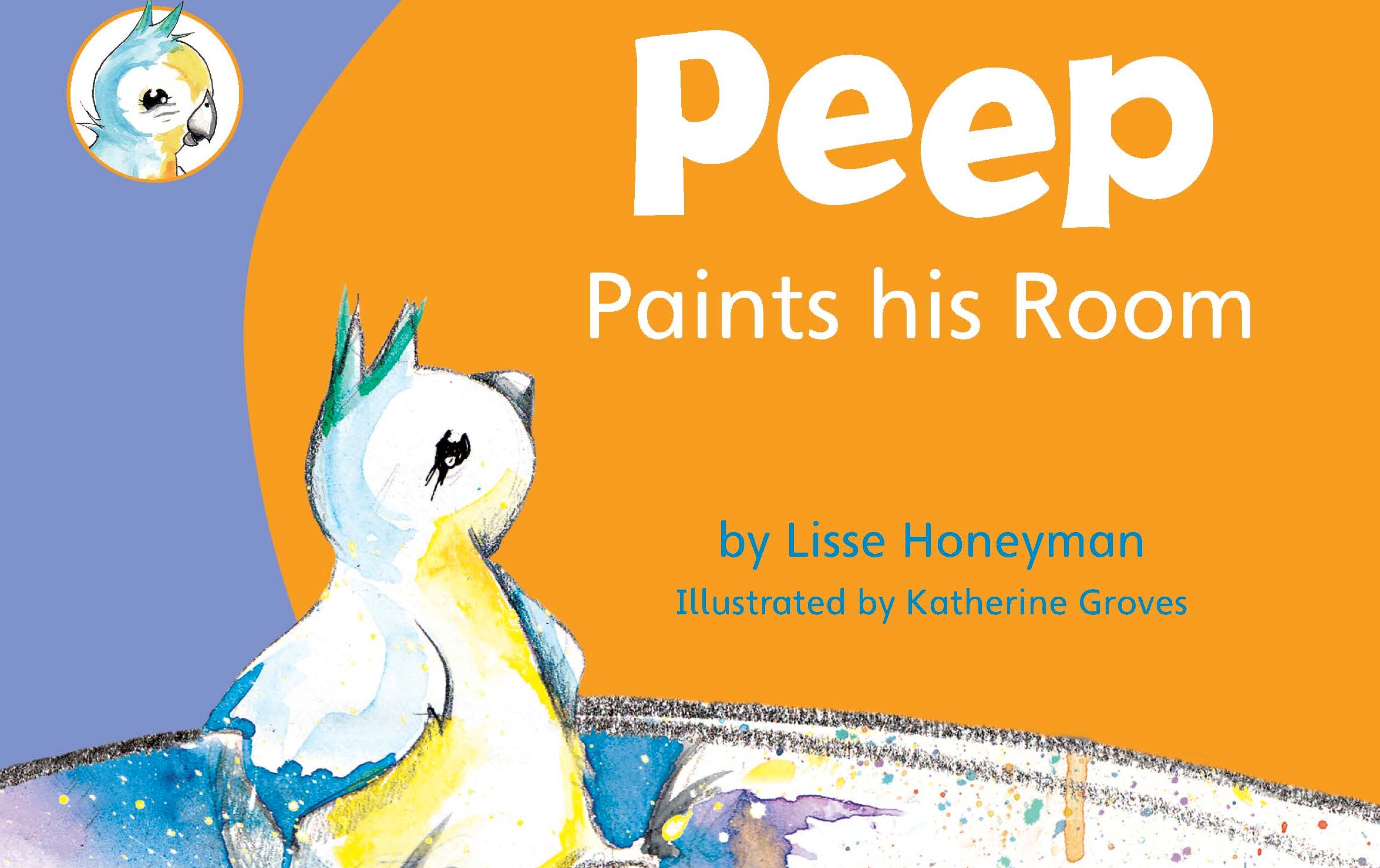 peep paints his room