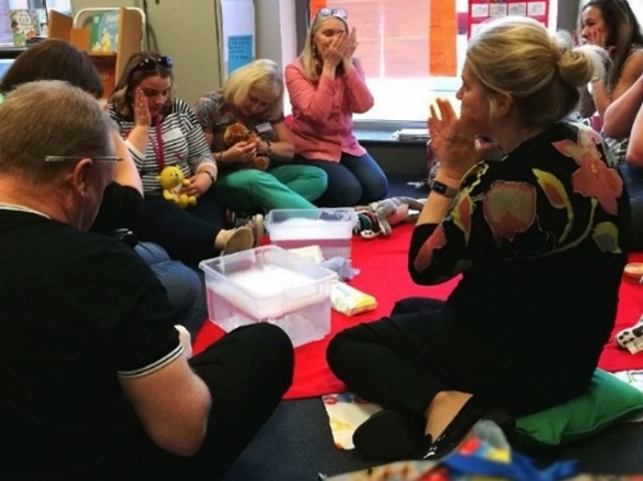 Delegates at Peep Learning Together Training