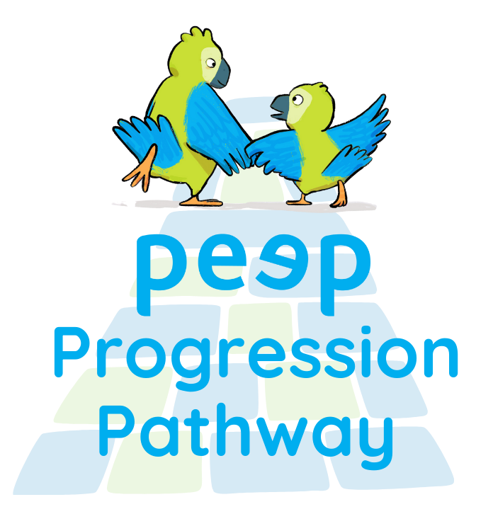 Pathway and parrots image