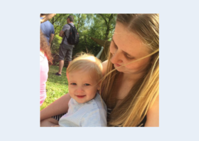 Mum and baby at Birkenhead Peep group